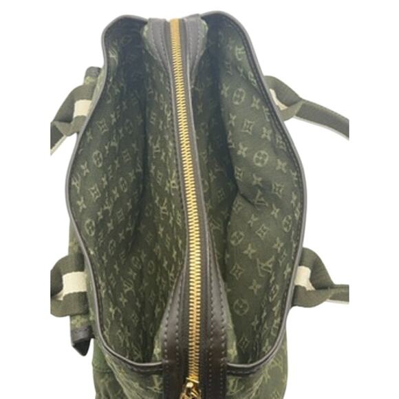 Louis Vuitton Mini Monogram Sac Mary Kate*Satchel*Green Denim - Picture 6 of 15